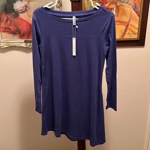 SMALL KORSIS BLUE LONG SLEEVE SLEEVE TOP NWT